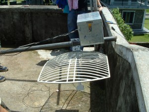 Antenna box at Pokhara.